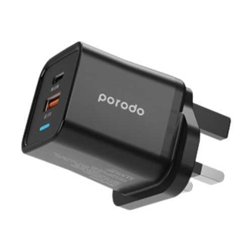 porodo dual port pd charger 35w - porodo dual port pd charger 35w