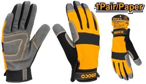 Mechanic gloves Size: XL - Mechanic gloves Size: XL Microfibre material palm provide dexterity to utilize tools and equipments. Packed by paper hander.