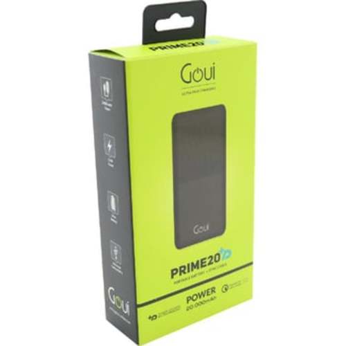 GOUI PRIME20+D - GOUI PRIME20+D PORTABLE BATTERY+ SYNC CABLE
POWER 20000 MAH