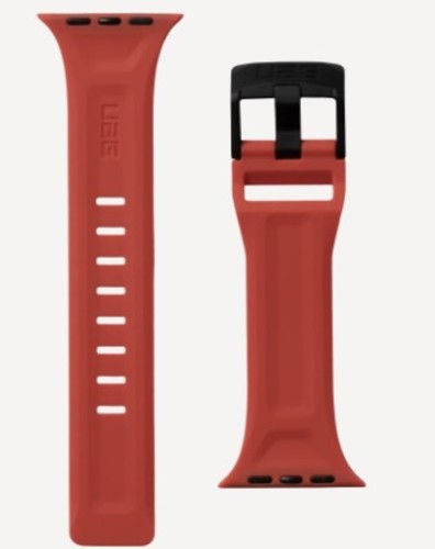 SCOUT SILICONE WATCH STRAP FOR APPLE WATCH - Serving up a new high standard for watch straps is our Scout Silicone Watch Strap. Designed with mobility in mind this strap is built with slim yet sturdy silicone giving you unconstricted freedom to conquer the day. Catch a wave, hit some trails, or throw a hatchet - no problem.Compatible with Apple Watch Series 9, 8, SE 2, 7, 6, 5, 4, 3, 2, 1 & SE Stainless steel hardware Discreet tuck closure Soft-touch silicone