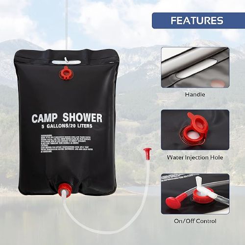 Camp shower pictet - fino 20L