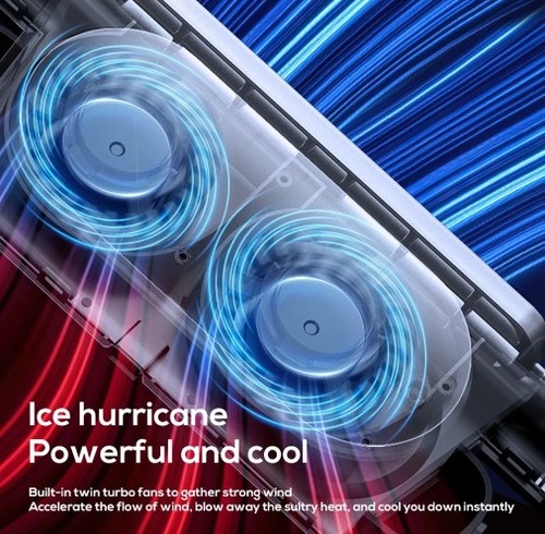 Portable Car Seat Cooling Twin Fan (USB)
