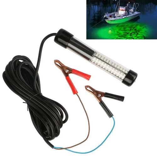 LED Underwater Fishing Light - Larg size - Description Illuminate Your Fishing Experience: The Goture LED Underwater Fishing Light provides bright and attractive light to draw in fish and enhance your fishing experience. Two Cord Lengths Available: Choose from a 5m or 12m cord length to fit your fishing needs and preferences. Energy Efficient: The LED technology is energy efficient and long-lasting, saving you money on batteries and replacements. Versatile Use: Not only great for fishing, but also for diving, swimming, and boating at night. Easy to Use: Simply attach the light to your fishing line or boat and let it do the work for you.