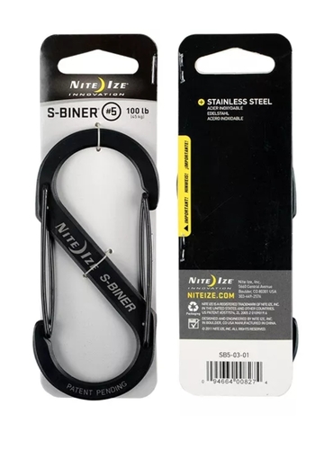 S-Biner Dual Carabiner - Stainless Steel Dual Carabiner