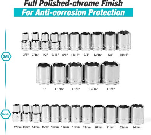 DURATECH 33-Piece 1/2