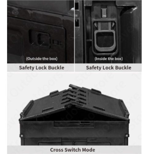 Foldable Box 50L BLACKDOG