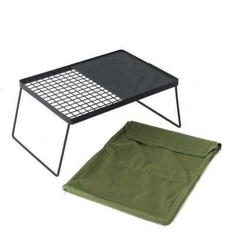 CAMP FIRE BBQ PLATE - Perfect for campfire dinners
Half hot plate – half grill
Folding legs
Grill Dimensions590mm x 440mmHeight (legs down)270mmMaterialCoated Steel