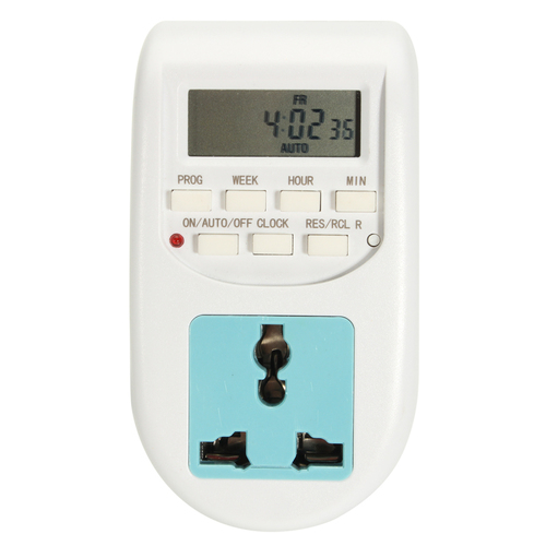 220V LCD Digital Timer plug