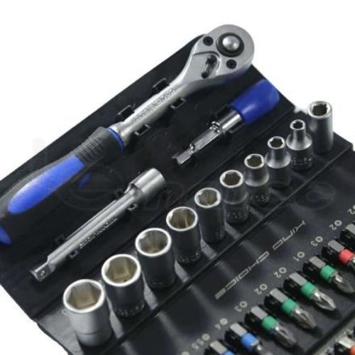 DR Socket & Bit Set 37PCS 1/4 tools