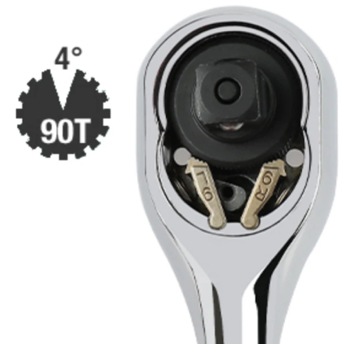 DURATECH 3-Piece Socket Wrench with EVA Organizer