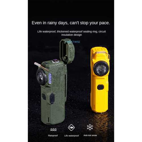 ARC ignition portable lamp - green color