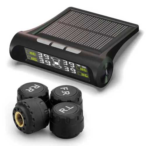 Tire Pressure Monitoring System Wireless Solar TPMS