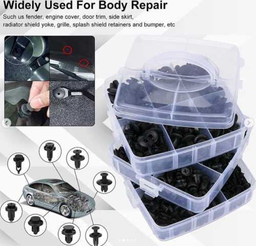 625 Pcs Car Push Retainer Clips