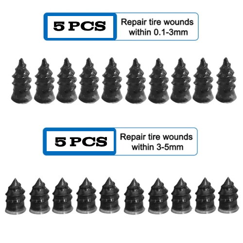 Tire repair rubber screw 10 PCS