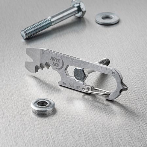 NiteIze DoohicKey®+ Key Tool - Steel color