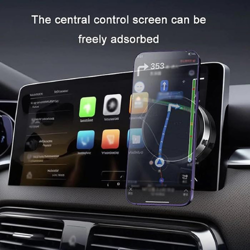 vacuum suction phone holder with magnate