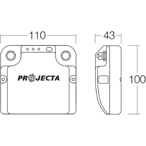 Battery Organizer Projecta 150 AMP