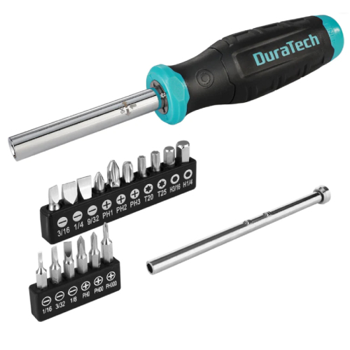 DURATECH 18-in-1 Multi-bit Screwdriver Set