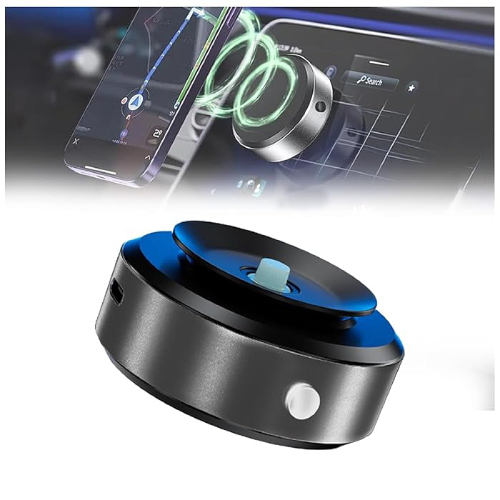vacuum suction phone holder with magnate