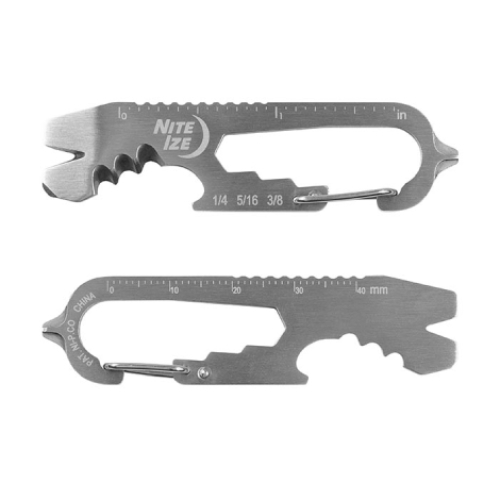 NiteIze DoohicKey®+ Key Tool - Steel color