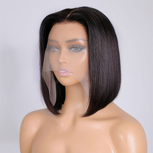 Aws Wigs  - Rihhana BoB - Rihanna Bob13x6  Swiss lace Witnesswig human hair 100%Hair Line: Pre-Plucked with bleached knots to give the most realistic look Color : Browndensity :300% 20 :inches