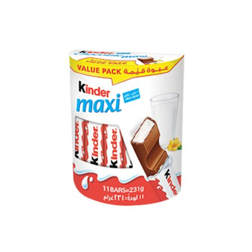 Kinder Maxi 11*21g - Unit: Bucket 
Tensile: 11