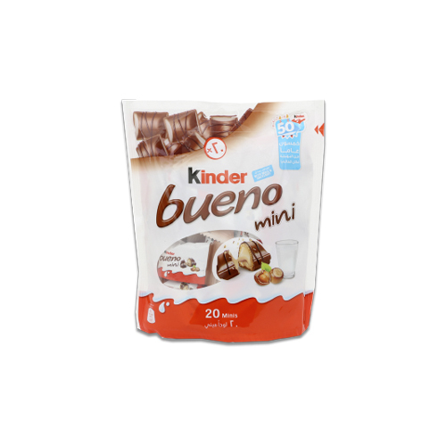 Kinder Bueno Mini Bag 108g - unit : bag Tensile : 1