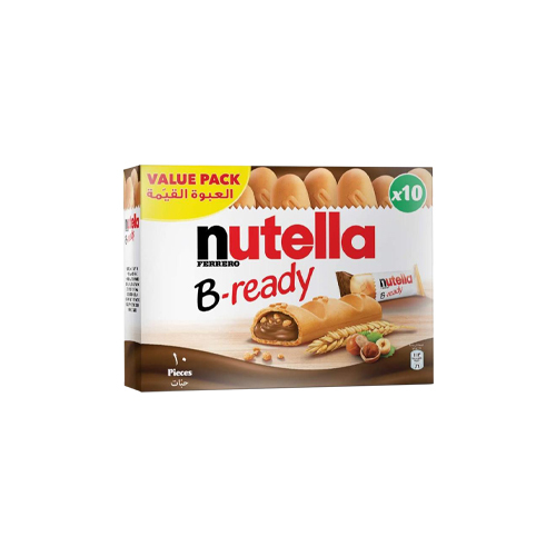 Nutella B-ready 22g*10pcs - unit : box Tensile : 10