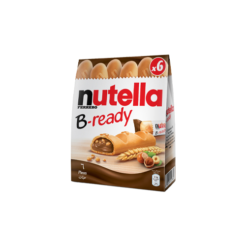 Nutella B Ready 132g 6pcs - unit : box Tensile : 1