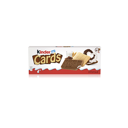 Kinder Card Strip 5*25.6g - Unit: bar 
Tensile: 5