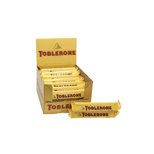 Toblerone white chocolate35g - Unit : paketTensile : 24