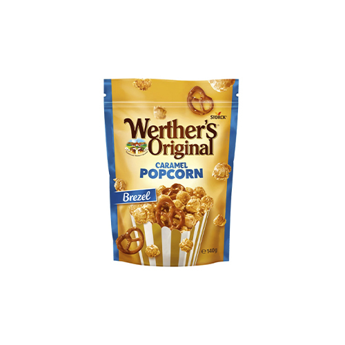 Popcorn popcorn with caramel 140g - Unit : bag Tensile: 1