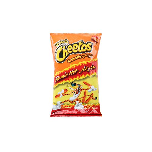 Cheetos crunchy hot fire 190g - unit : PIC Tensile : 1