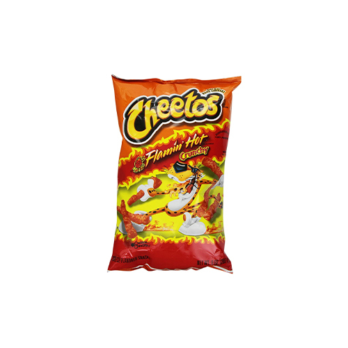 American Cheetos hot fire with cheese 226.8g - unit : PIC