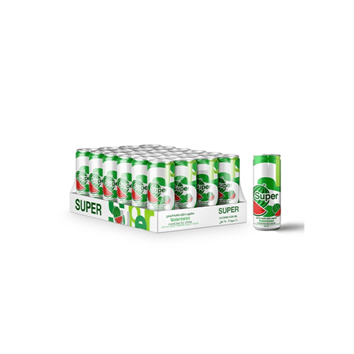 Super drink watermelon flavor 250 ml - unit : carton Tensile : 24