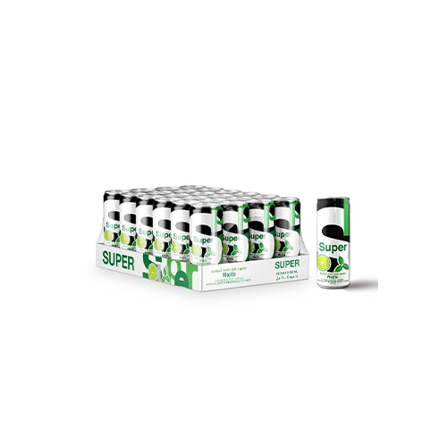 Super drink mojito flavor 250 ml - unit : carton Tensile : 24