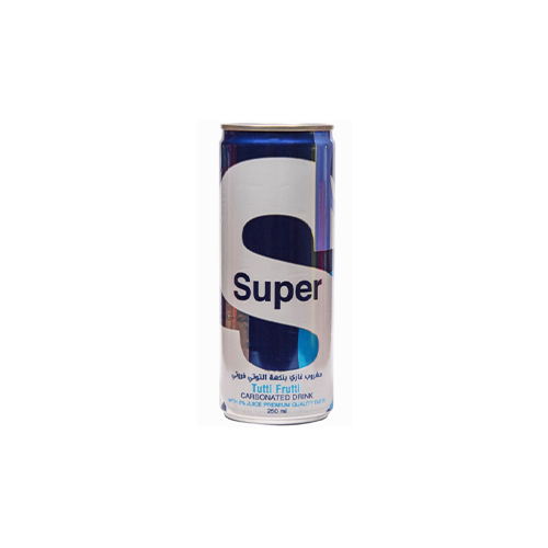 Super drink tutti fruity flavor 250 ml - unit :  pic