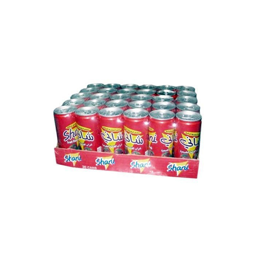 Shani soft drink cans of 250 ml - unit : carton Tensile : 30