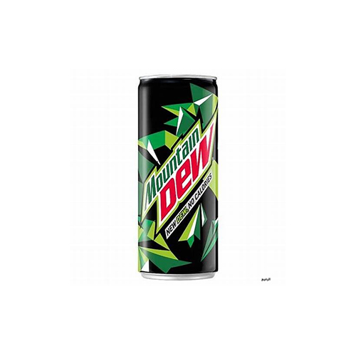 Dew soft drink cans of 250 ml - unit : pic