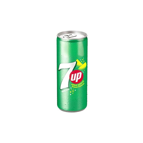 7up soft drink cans 250 ml - unit :  pic