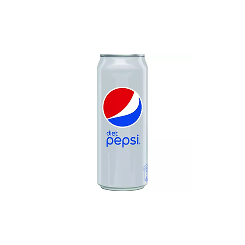 Pepsi diet soft drink cans of 250 ml - unit : pic