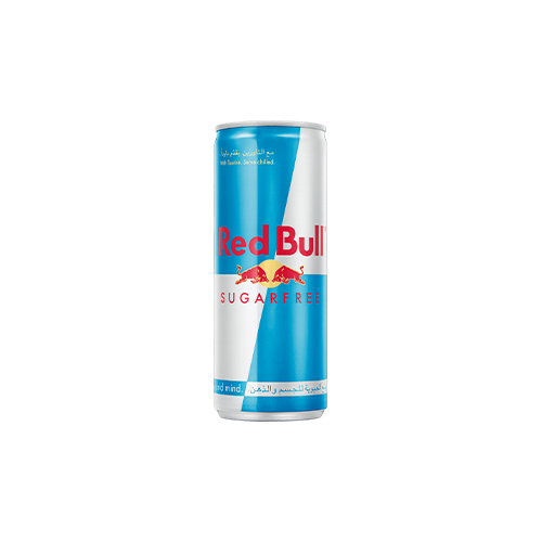 Red bull energy drink without sugar 250 ml - unit : pic