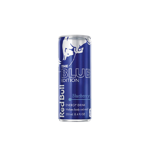 Red bull blue energy drink 250 ml - unit : pic