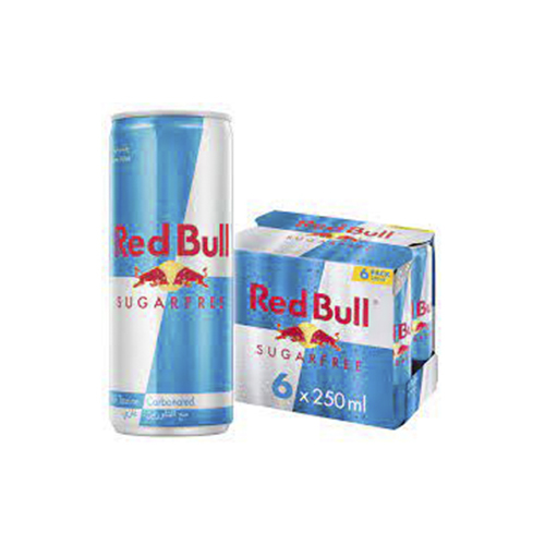 Red bull energy drink without sugar 250 ml - unit : pakt Tensile : 6