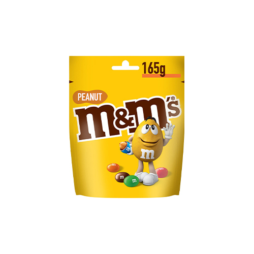 M's Choco Yellow Peanuts 165g - Unit :  pic