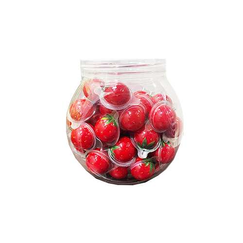 Jelly Hippy Strawberry Jar 50 Pieces - UNIT : BOX