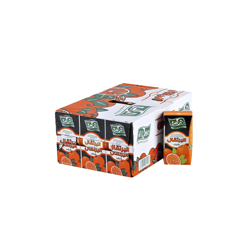 Rabea orange juice 125 ml - Unit : carton Tensile : 18