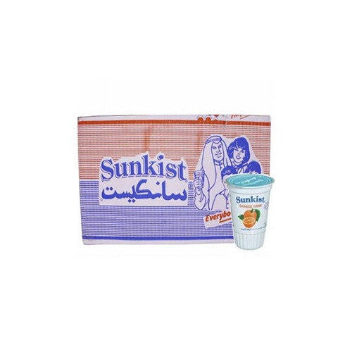 Sunkist Orang cans 200 ml * 36 - Unit : CARTON Tensile : 36