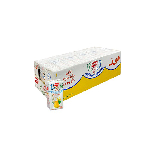 KDD Banana Milk 125 ml - Unit : CARTON Tensile : 30