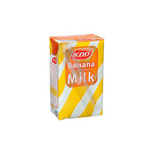 KDD Banana Milk 250 ml Pieces - Unit : PIC